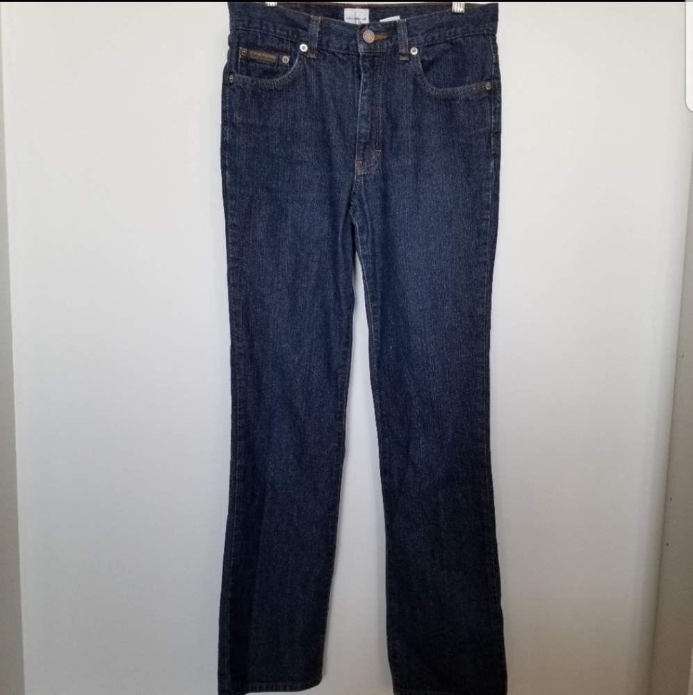 Vintage CK Rinse Wash Bootleg Jeans SIZE 5